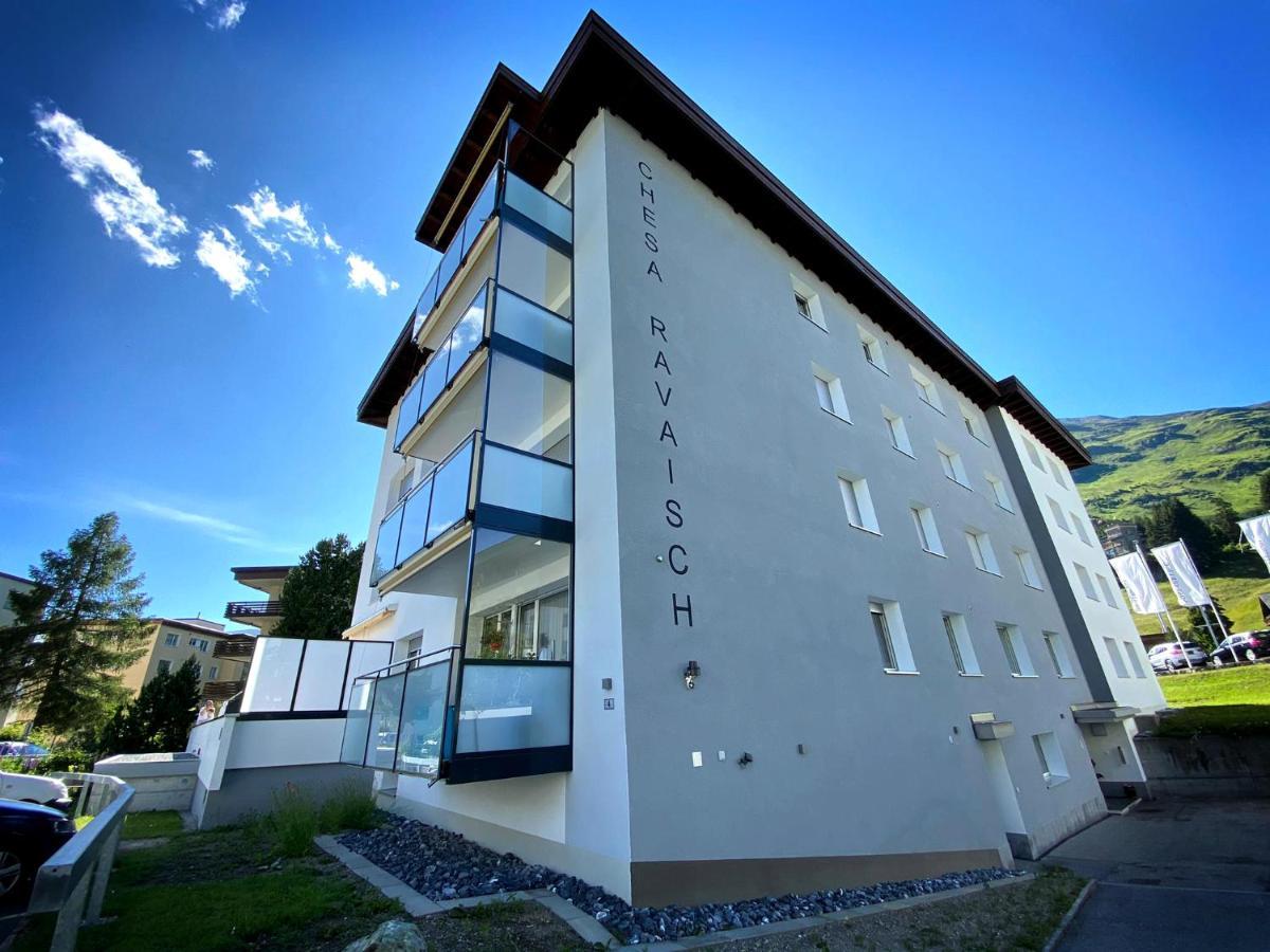 Zentrale Top Wohnung Chesa Ravaisch Davos Exterior foto